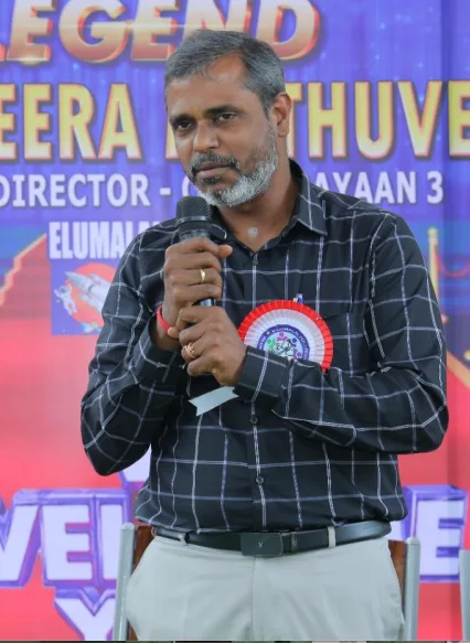 Dr.P. VEERA MUTHUVEL, Ph.D, Project Director CHANDRAYAAN - 3.